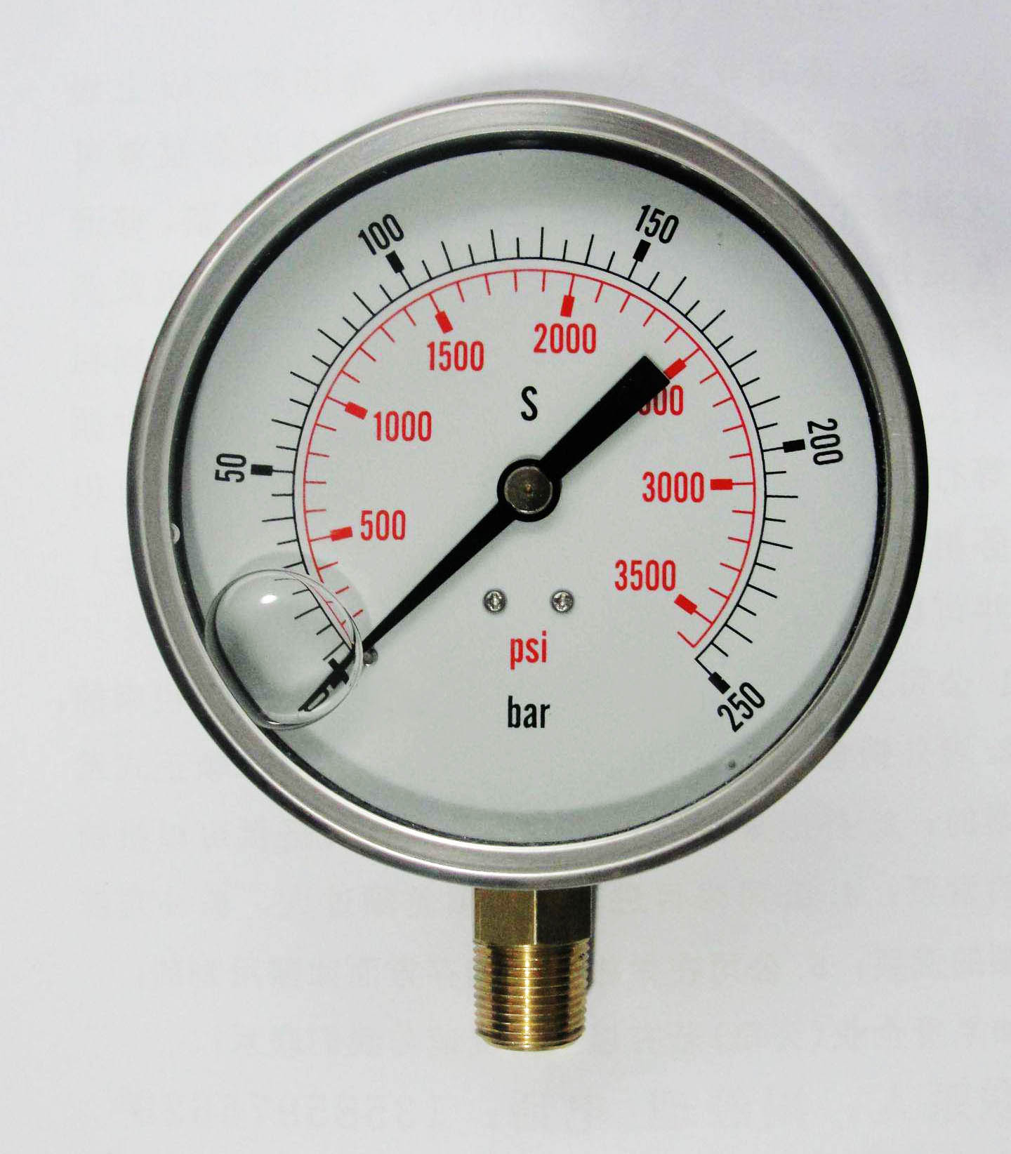 Đồng hồ đo áp suất chống rung - HG/ China
