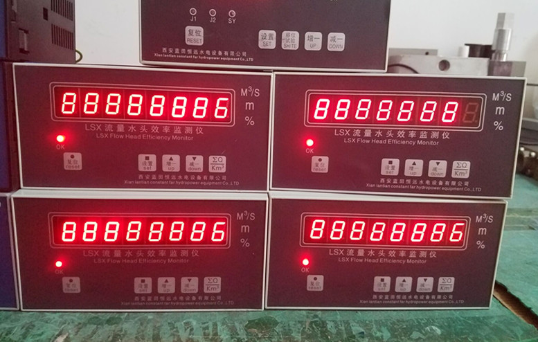 Flow head efficiency monitor device, model LSX / Lantian
