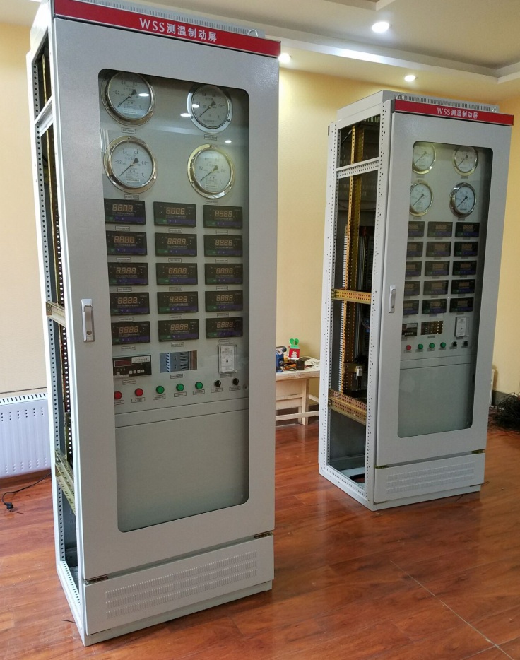 Unit temperature measurement brake screen WSS-C..WSZP temperature measurement speed brake screen / Lantian