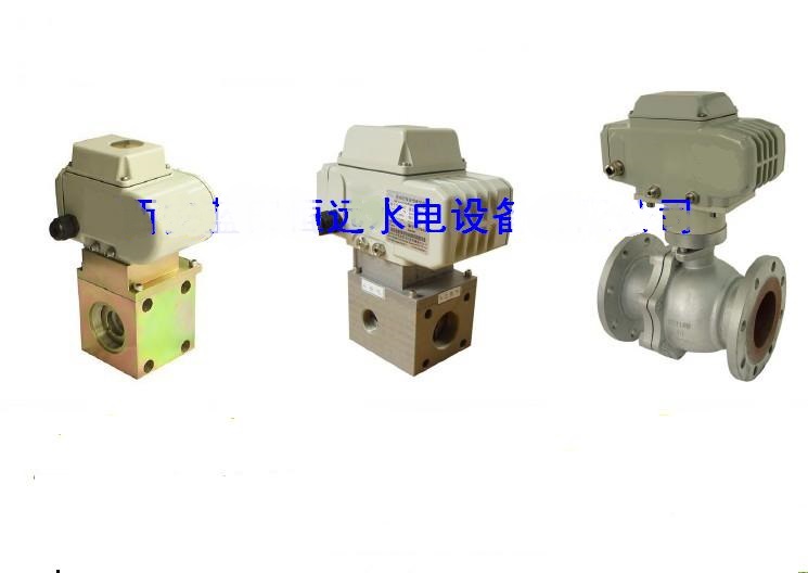 Two-position two-way double-acting self-retaining ball valve, model ZBF22QS / Lantian